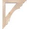 Ekena Millwork Olympic Traditional Smooth Bracket w/ Offset Brace, Douglas Fir, 5 1/2"W x 30"D x 36"H BKT0604X30X36OLY01SDF - alternate 2
